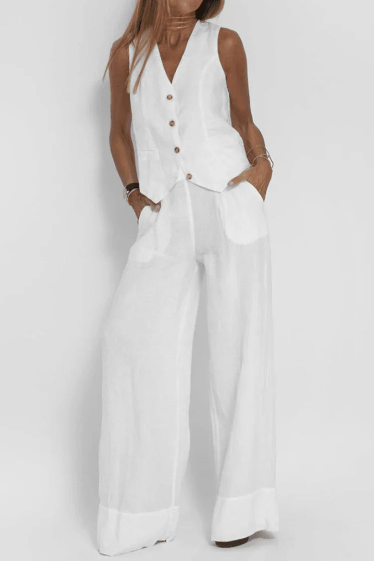 Conjunto chaleco y pantalón | Martina