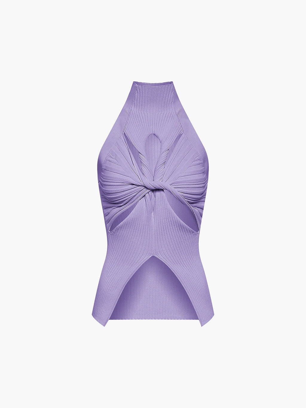 Top de canalé con aberturas | Zara