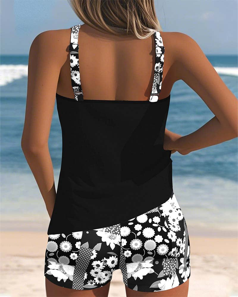 Tankini floral con short | Sabrina