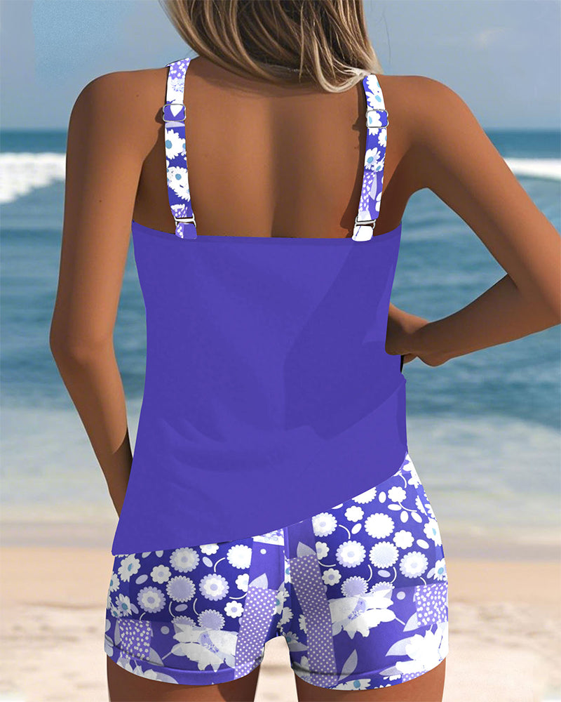 Tankini floral con short | Sabrina