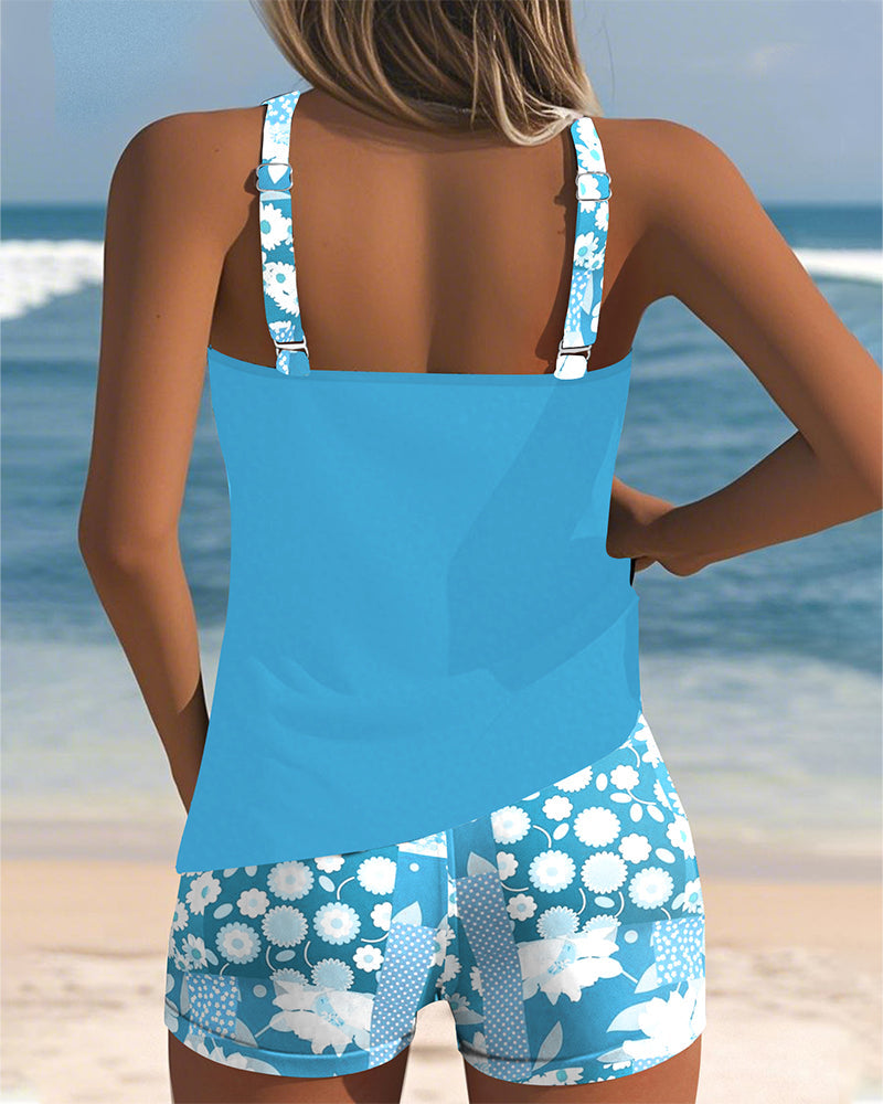 Tankini floral con short | Sabrina