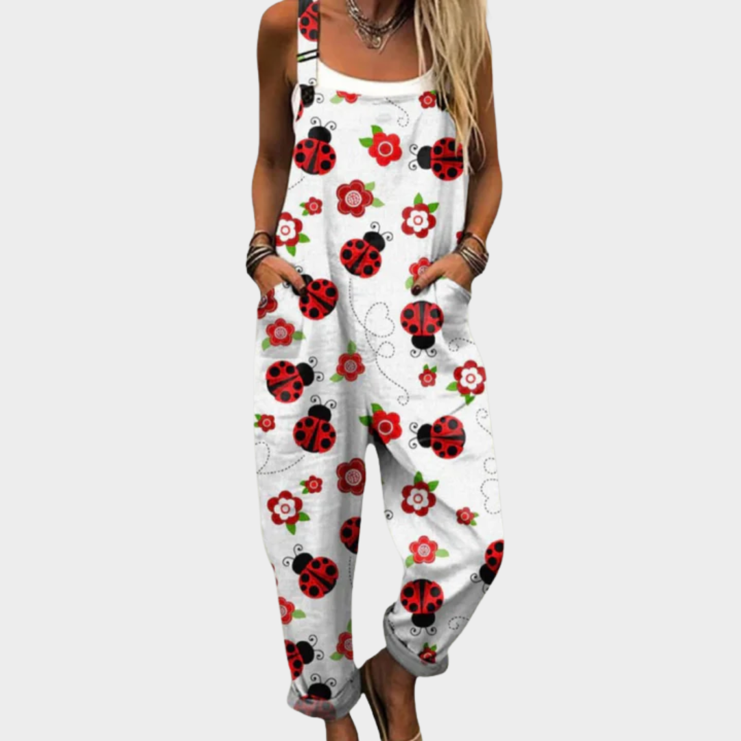 Peto de mariquitas y flores | Ladybug