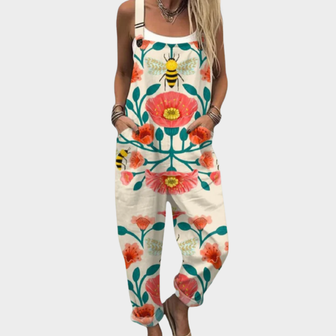 Peto de amapolas y abejas | Poppy