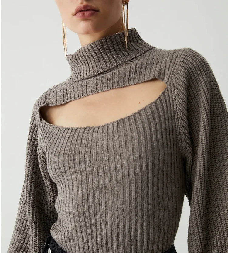 Top de punto con cutout | Luna