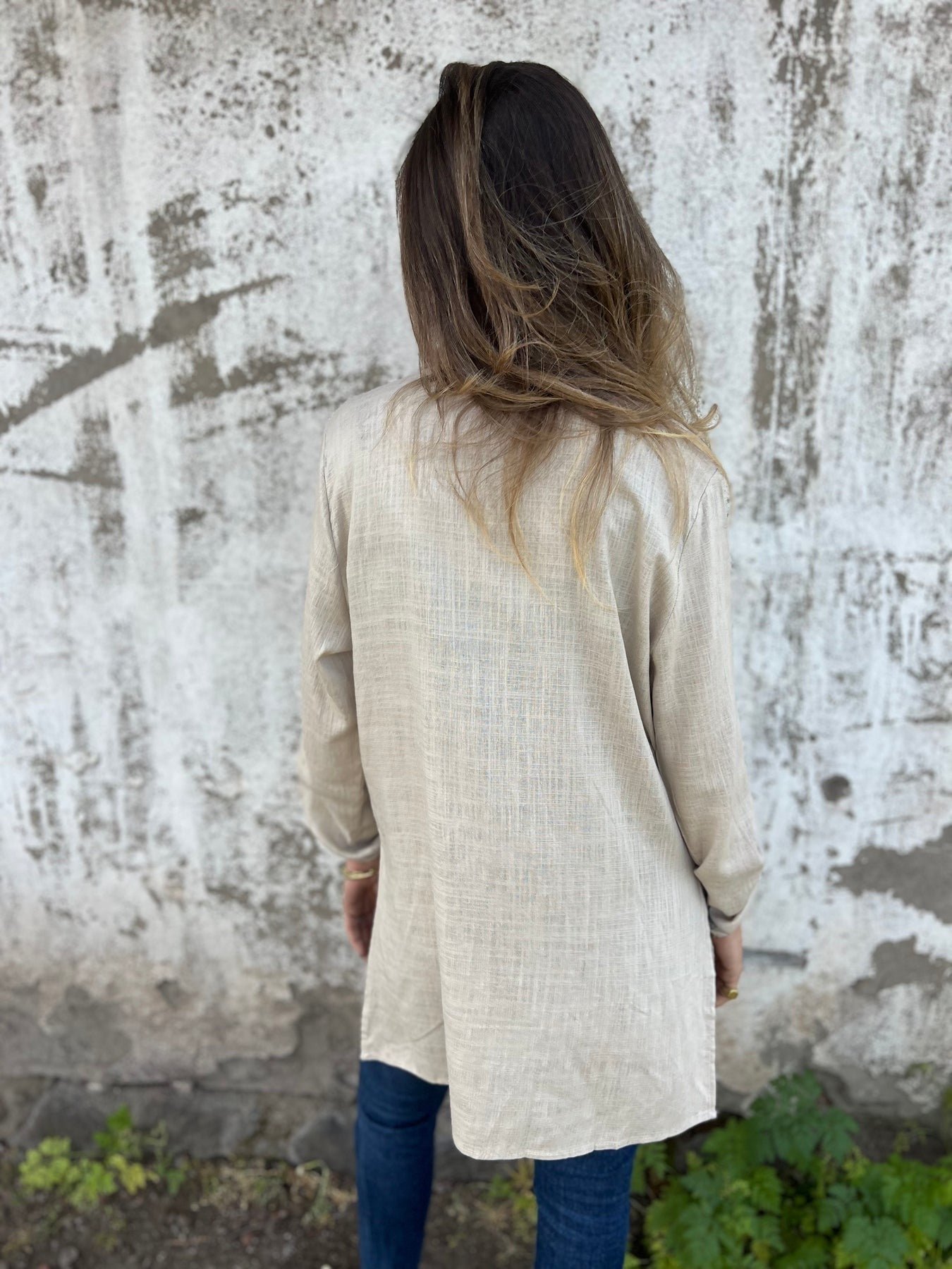 Blazer con bordados de encaje | Sienna