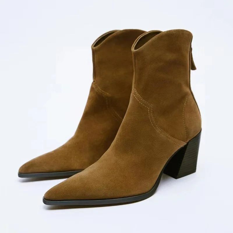 Botas cowboy de ante | Dakota