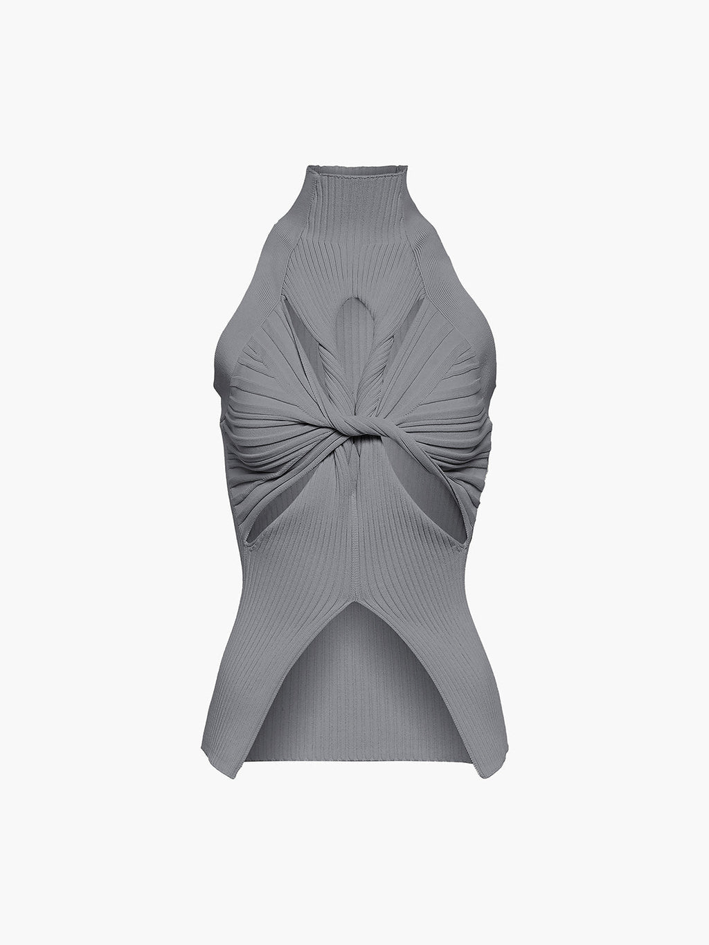 Top de canalé con aberturas | Zara