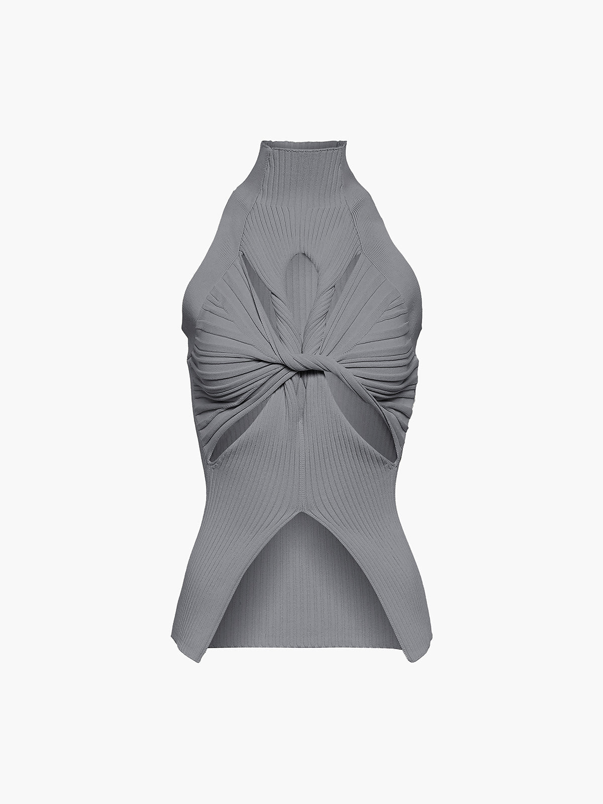 Top de canalé con aberturas | Zara