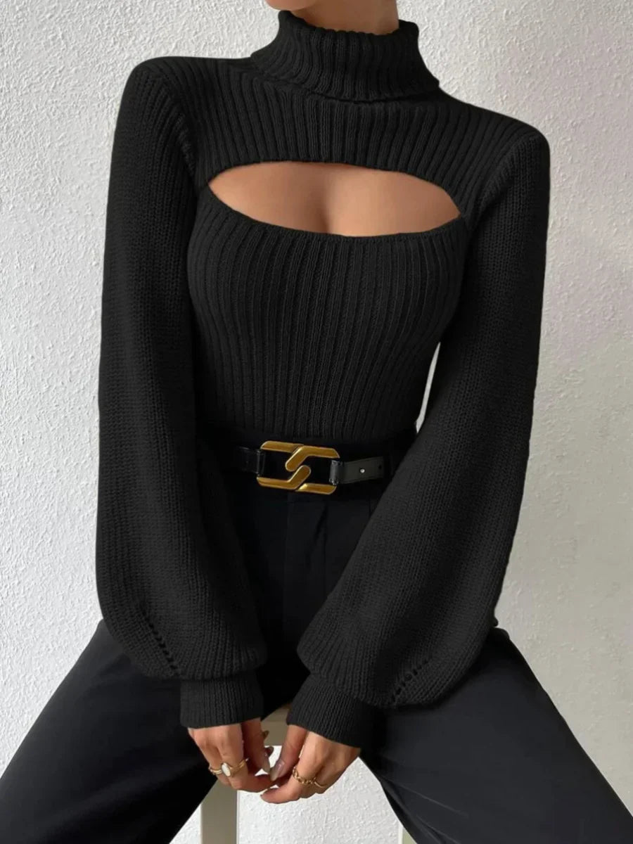 Top de punto con cutout | Luna
