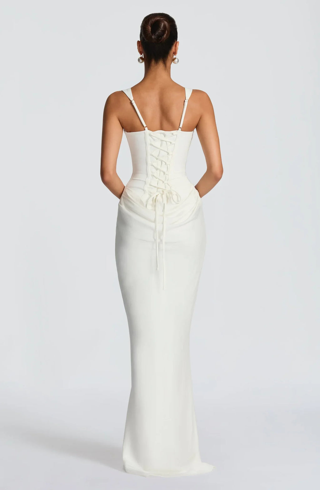 Vestido maxi de escote cuadrado | Leonor