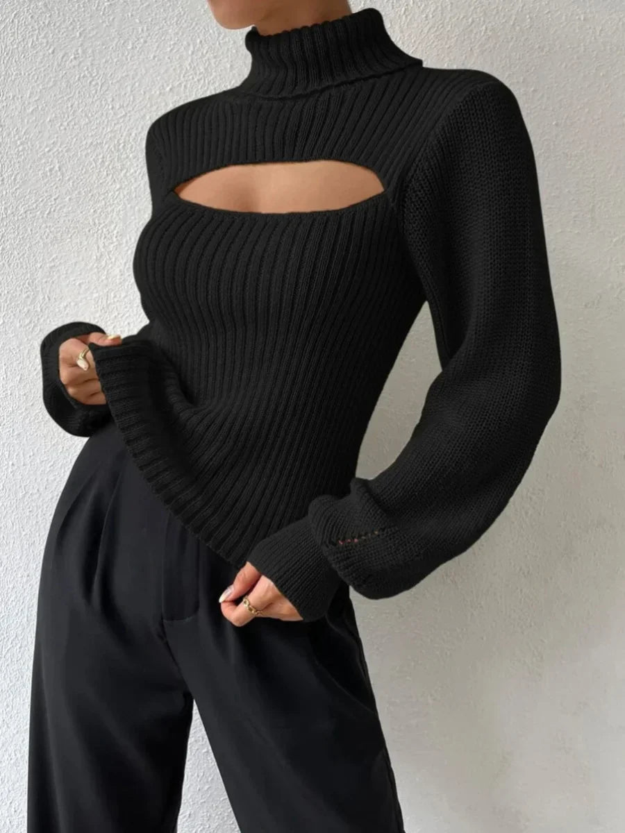Top de punto con cutout | Luna