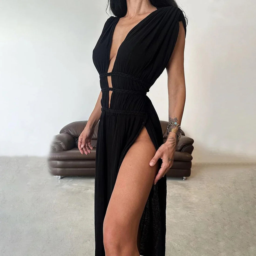 Vestido largo sin mangas | Afra