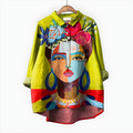Camisa de estampado artístico | Amelia