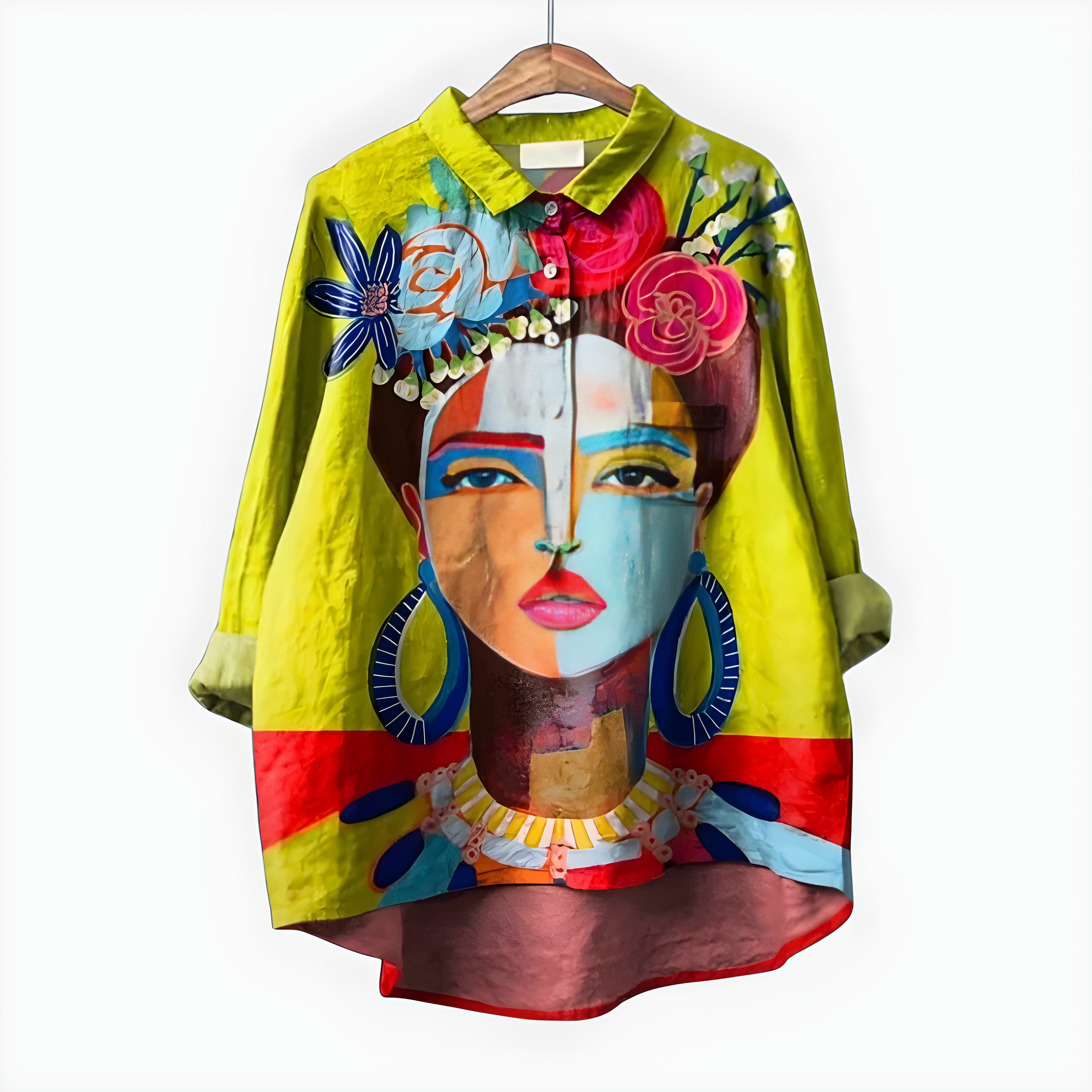 Camisa de estampado artístico | Amelia