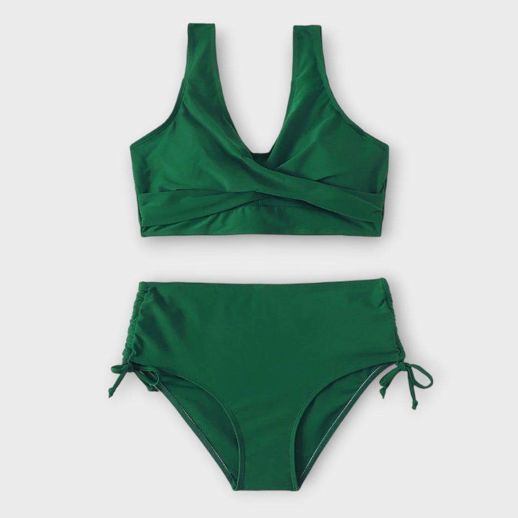 Bikini de dos piezas cruzado | Irena