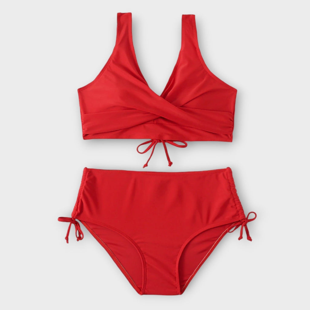 Bikini de dos piezas cruzado | Irena