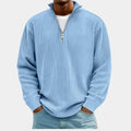Sudadera de punto con media cremallera | Adonis