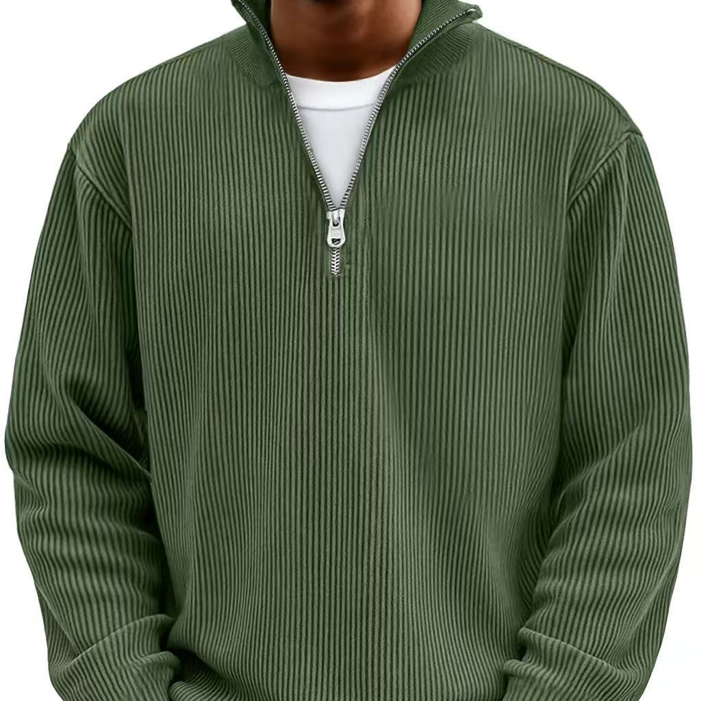 Sudadera de punto con media cremallera | Adonis