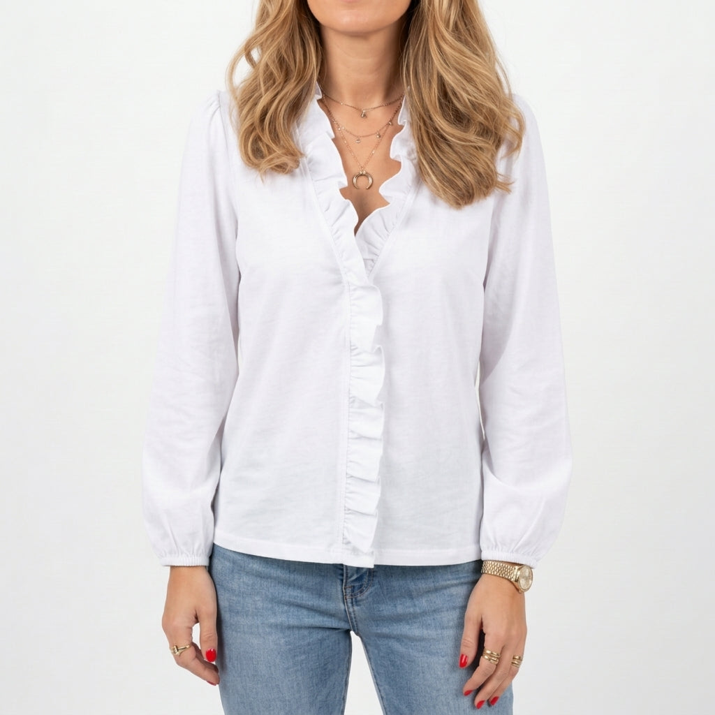 Blusa con volantes | Rosalía