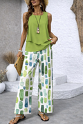 Set Dos Piezas Estampado Verdalisse - Julia Maison