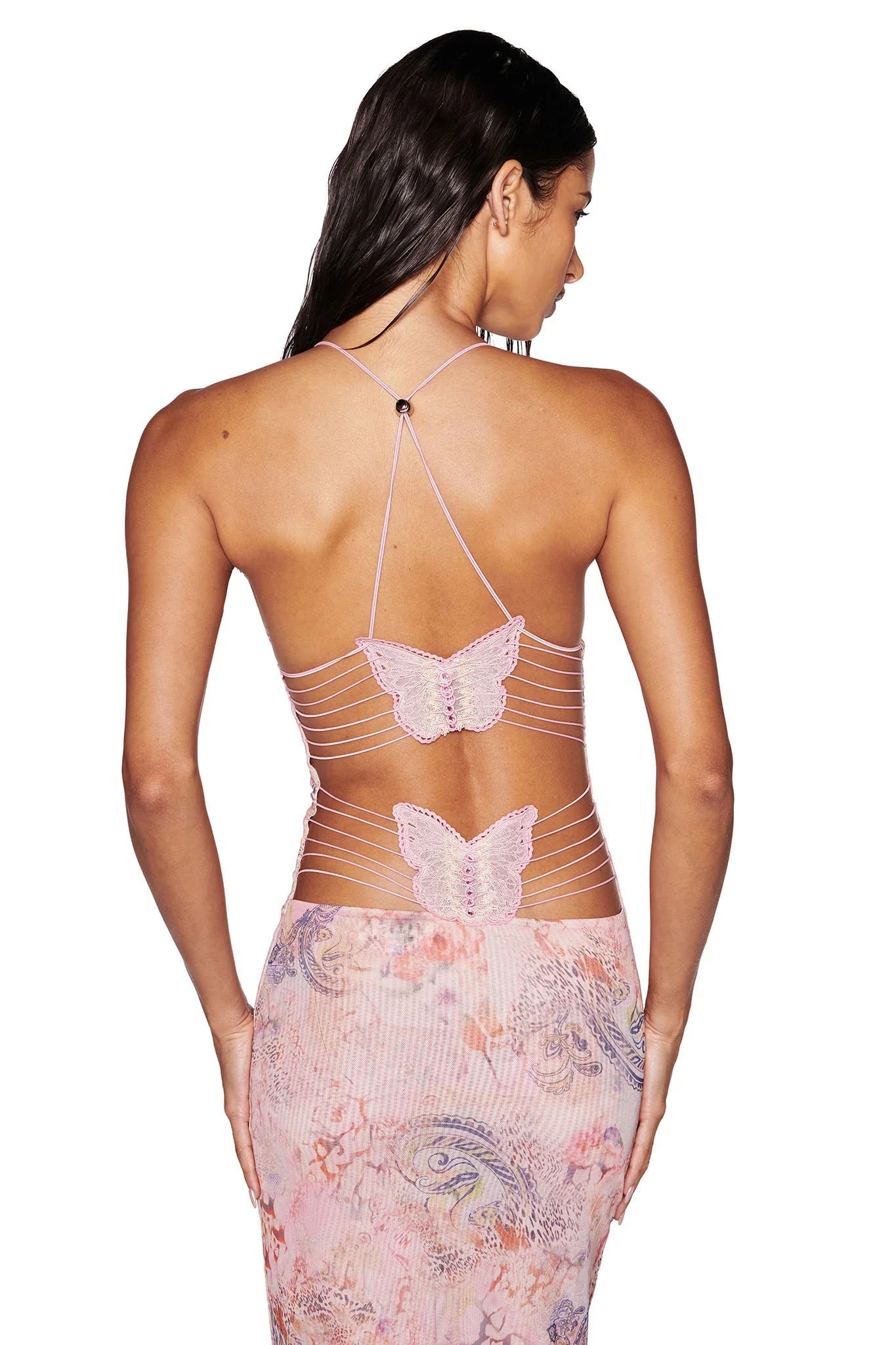 Vestido espalda mariposa | Shira