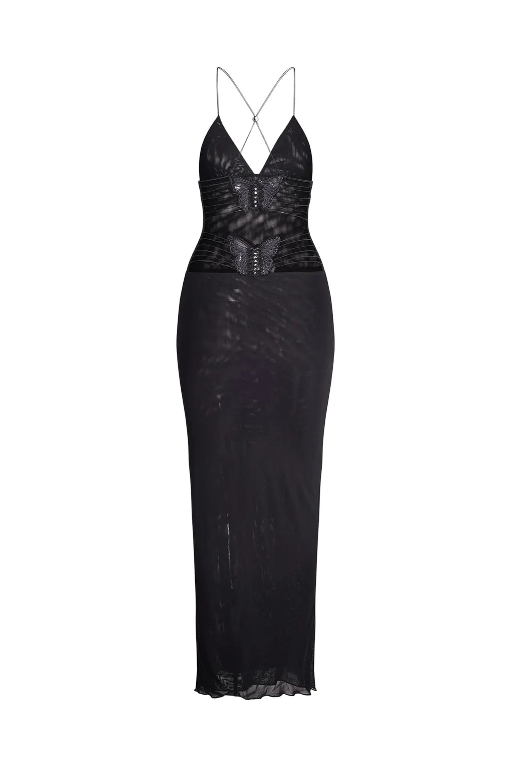 Vestido espalda mariposa | Shira
