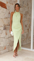 Vestido largo plisado | Celia