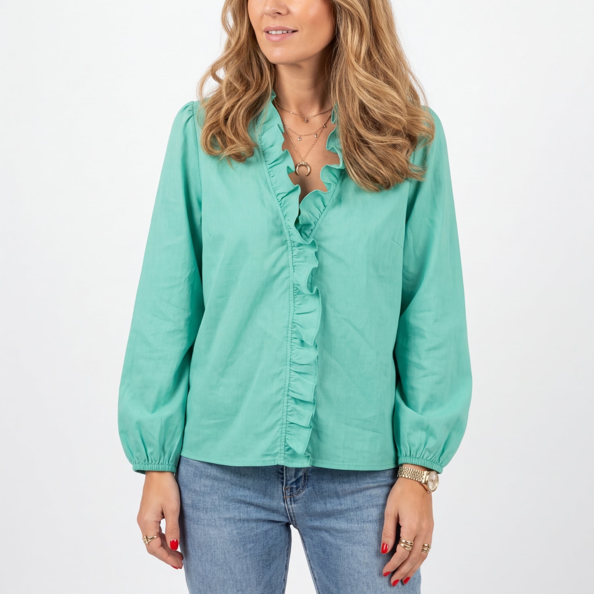 Blusa con volantes | Rosalía