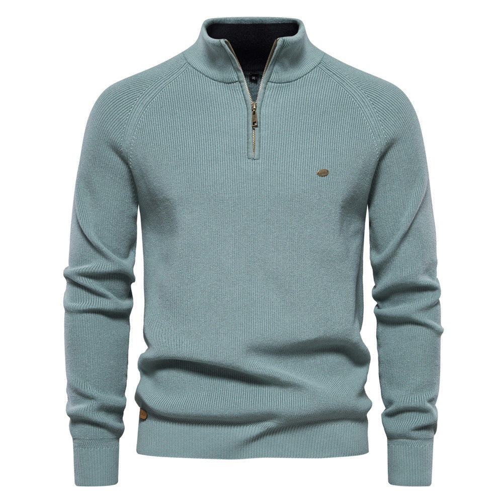 Jersey de cuello alto con cremallera | Reid
