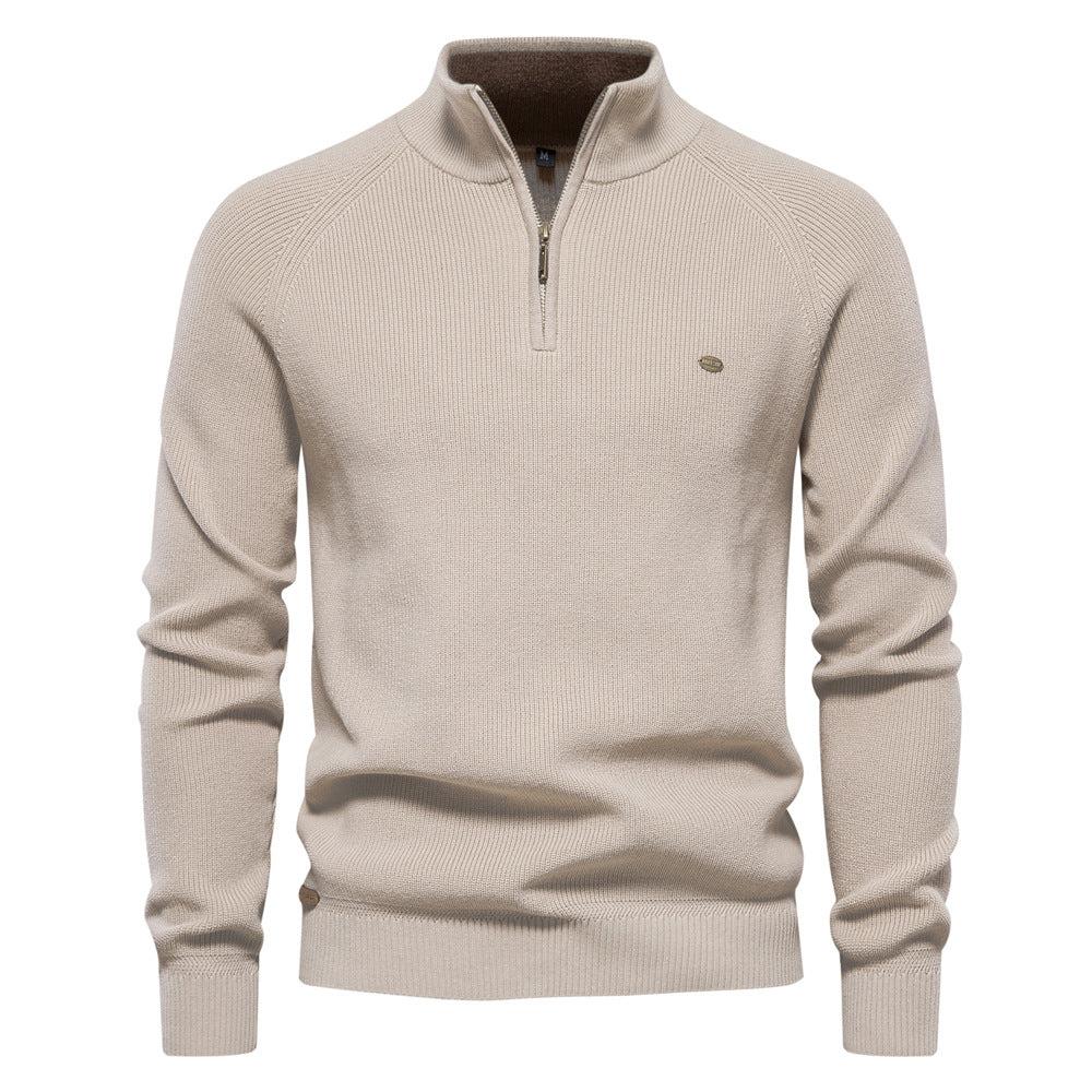 Jersey de cuello alto con cremallera | Reid