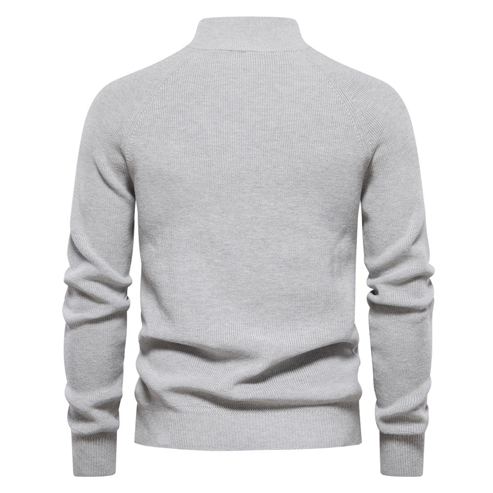 Jersey de cuello alto con cremallera | Reid