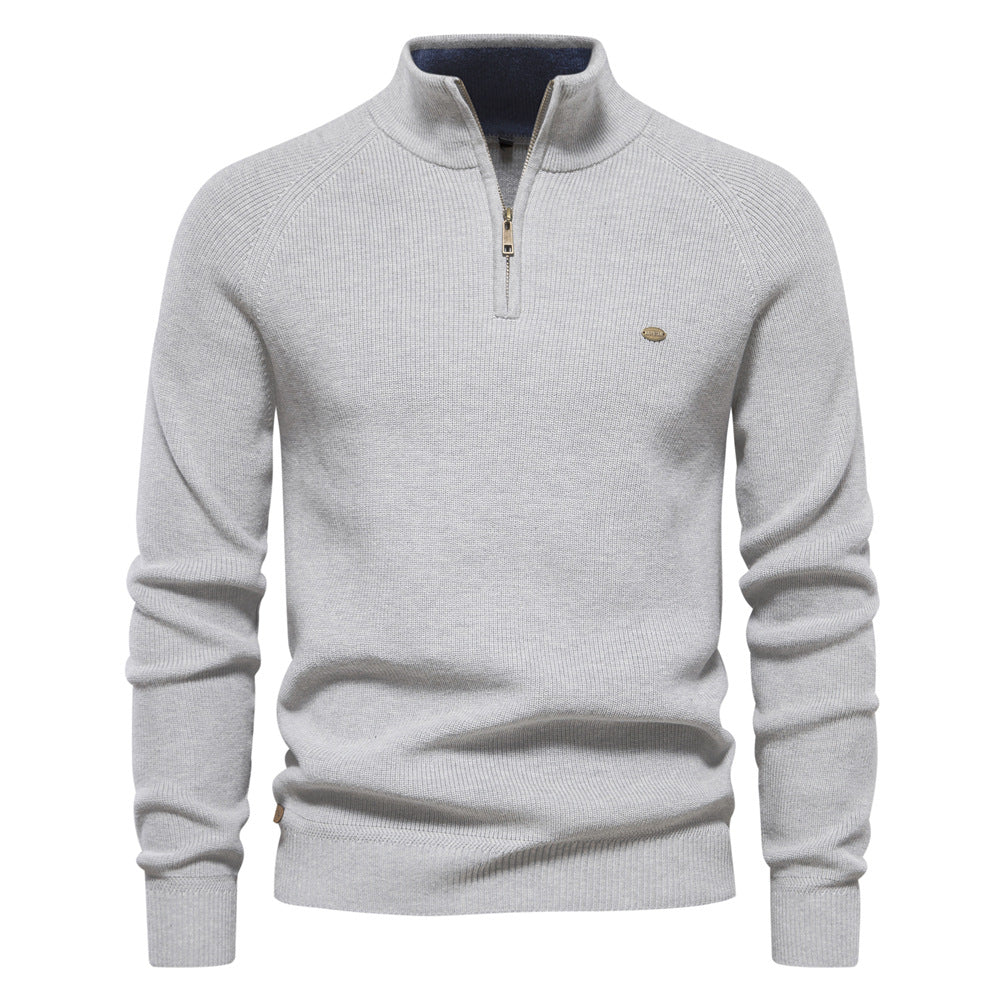 Jersey de cuello alto con cremallera | Reid