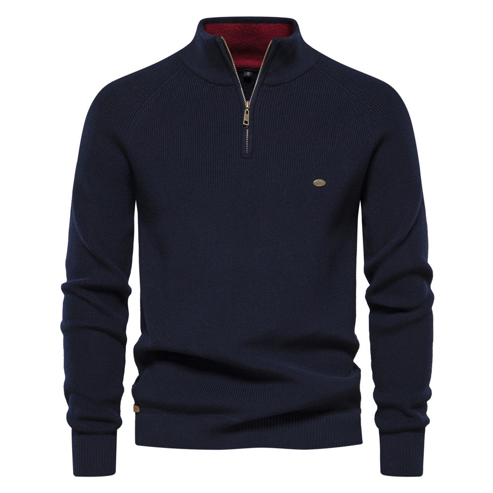 Jersey de cuello alto con cremallera | Reid