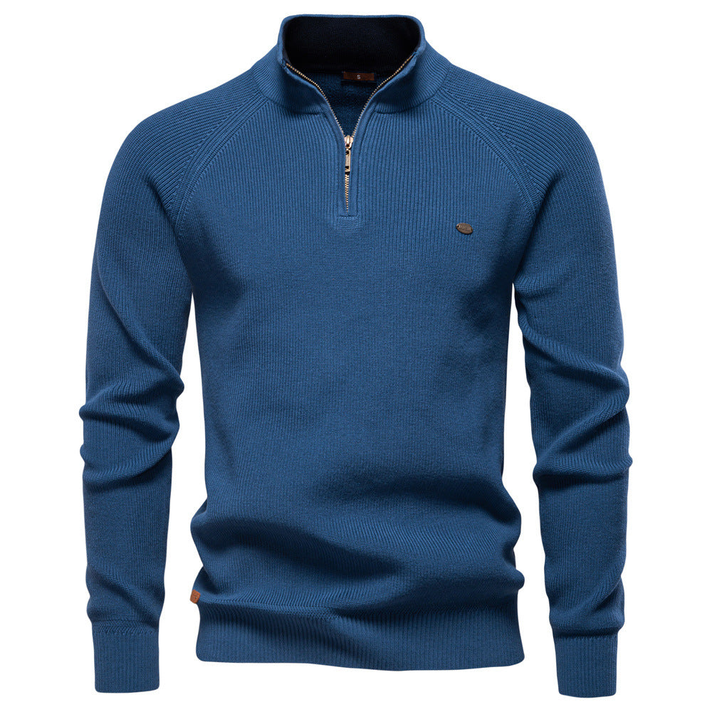Jersey de cuello alto con cremallera | Reid