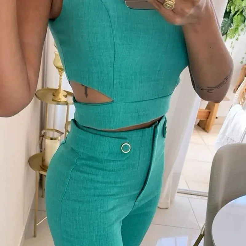 Conjunto top y pantalón | Lidia
