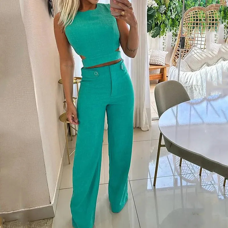 Conjunto top y pantalón | Lidia
