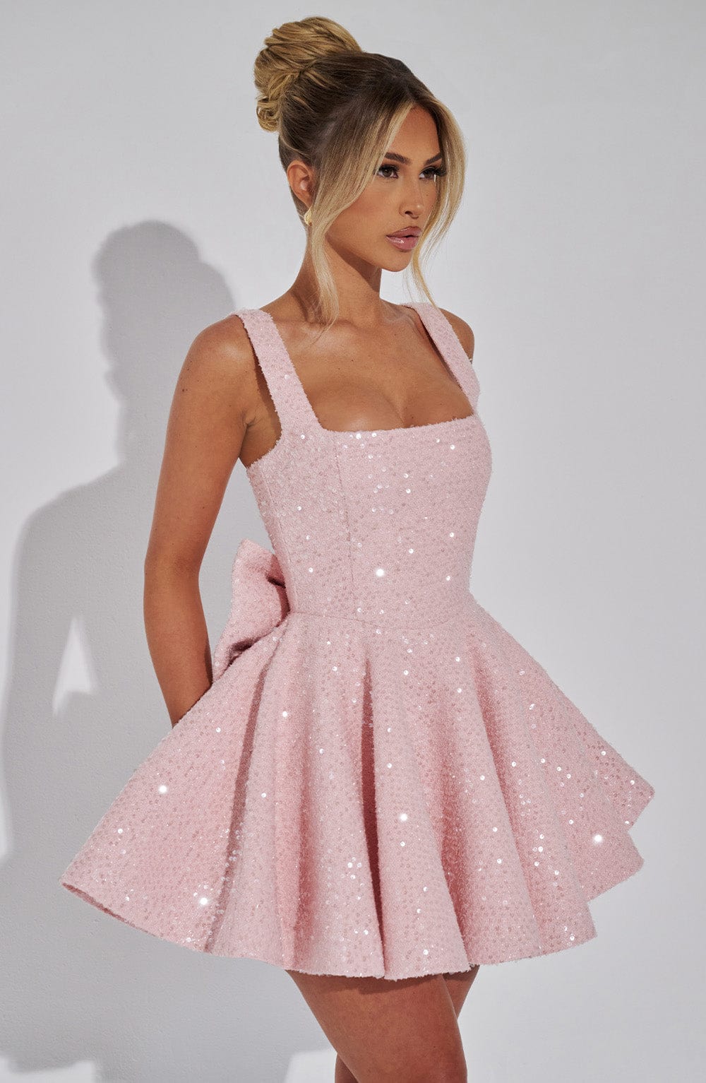 Vestido mini con lazo | Dorothy