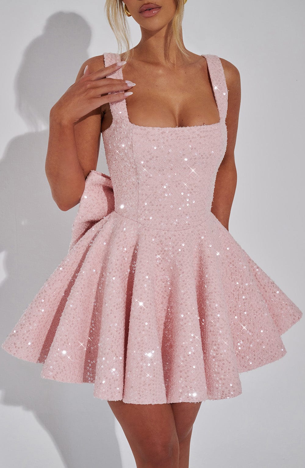 Vestido mini con lazo | Dorothy