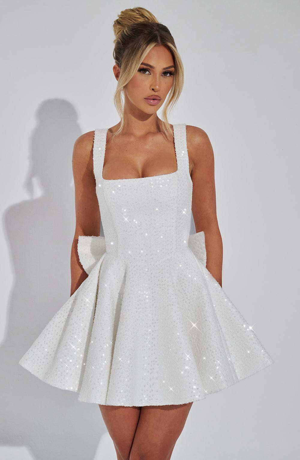 Vestido mini con lazo | Dorothy
