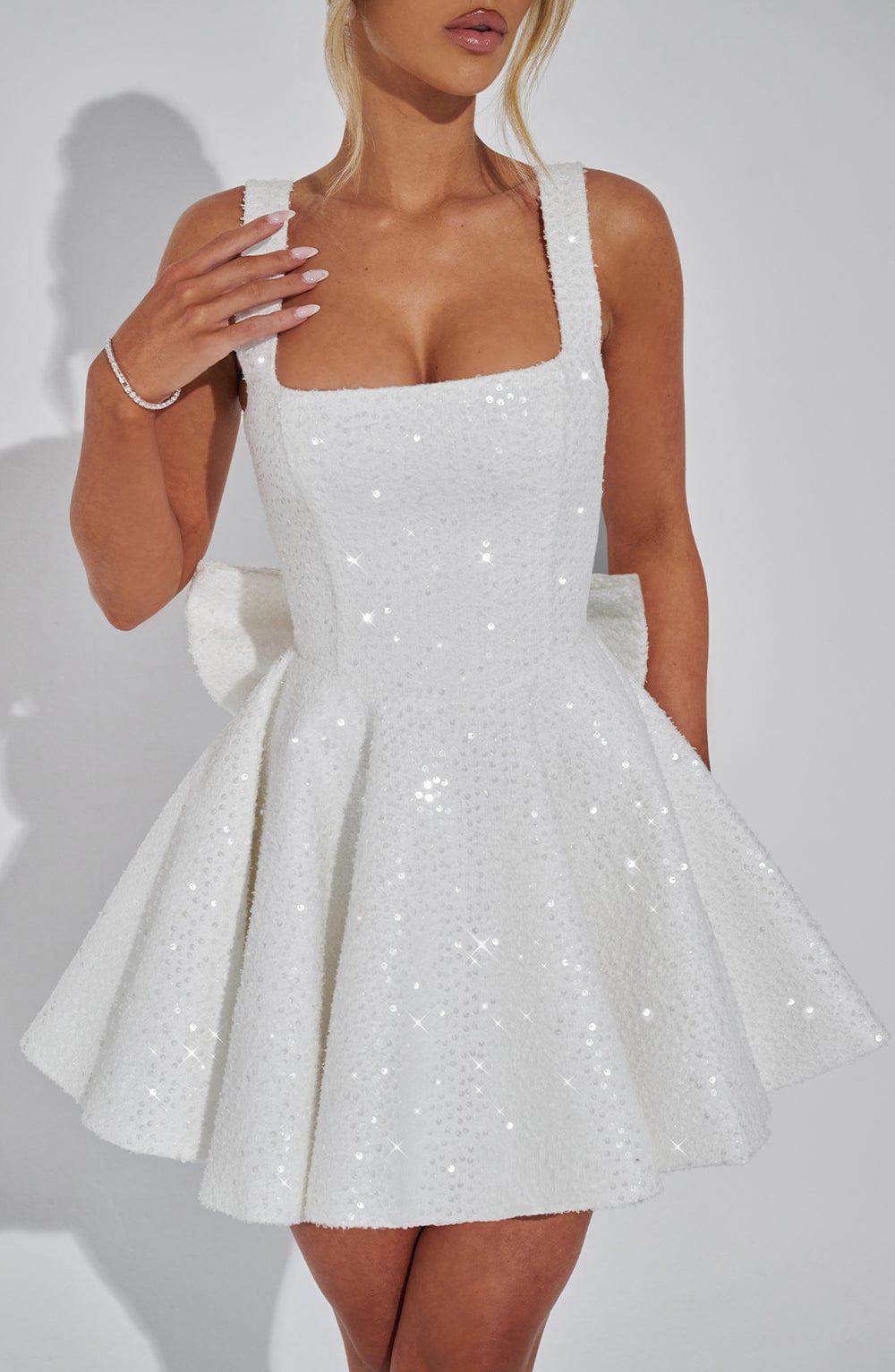 Vestido mini con lazo | Dorothy