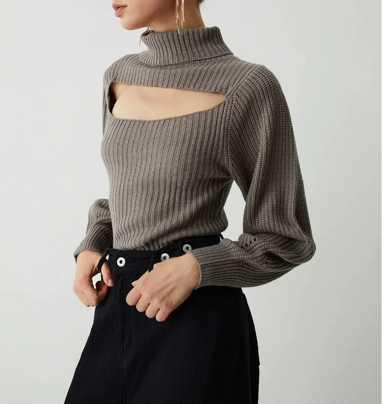 Top de punto con cutout | Luna