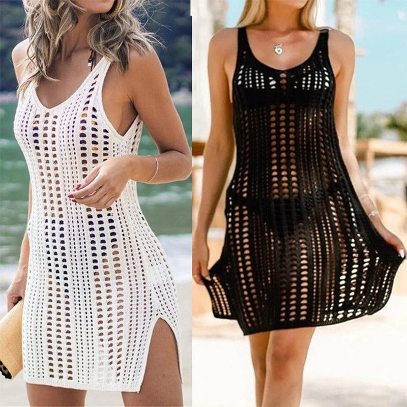 Vestido de playa calado | Caelinn