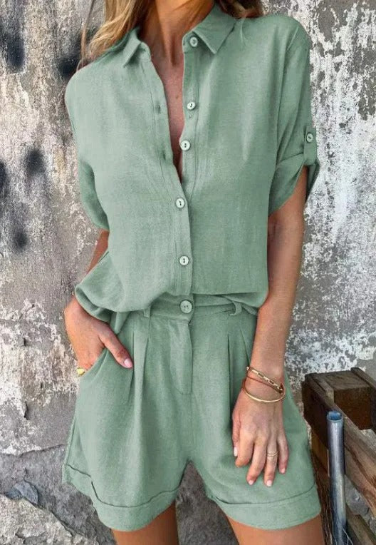 Conjunto aireado de lino | Linnea