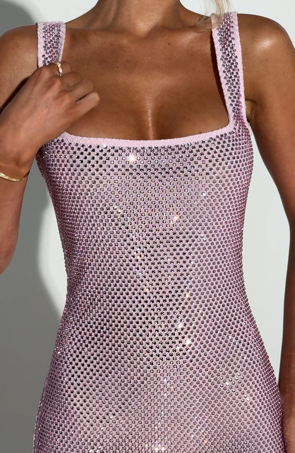 Vestido maxi brillante | Sariel