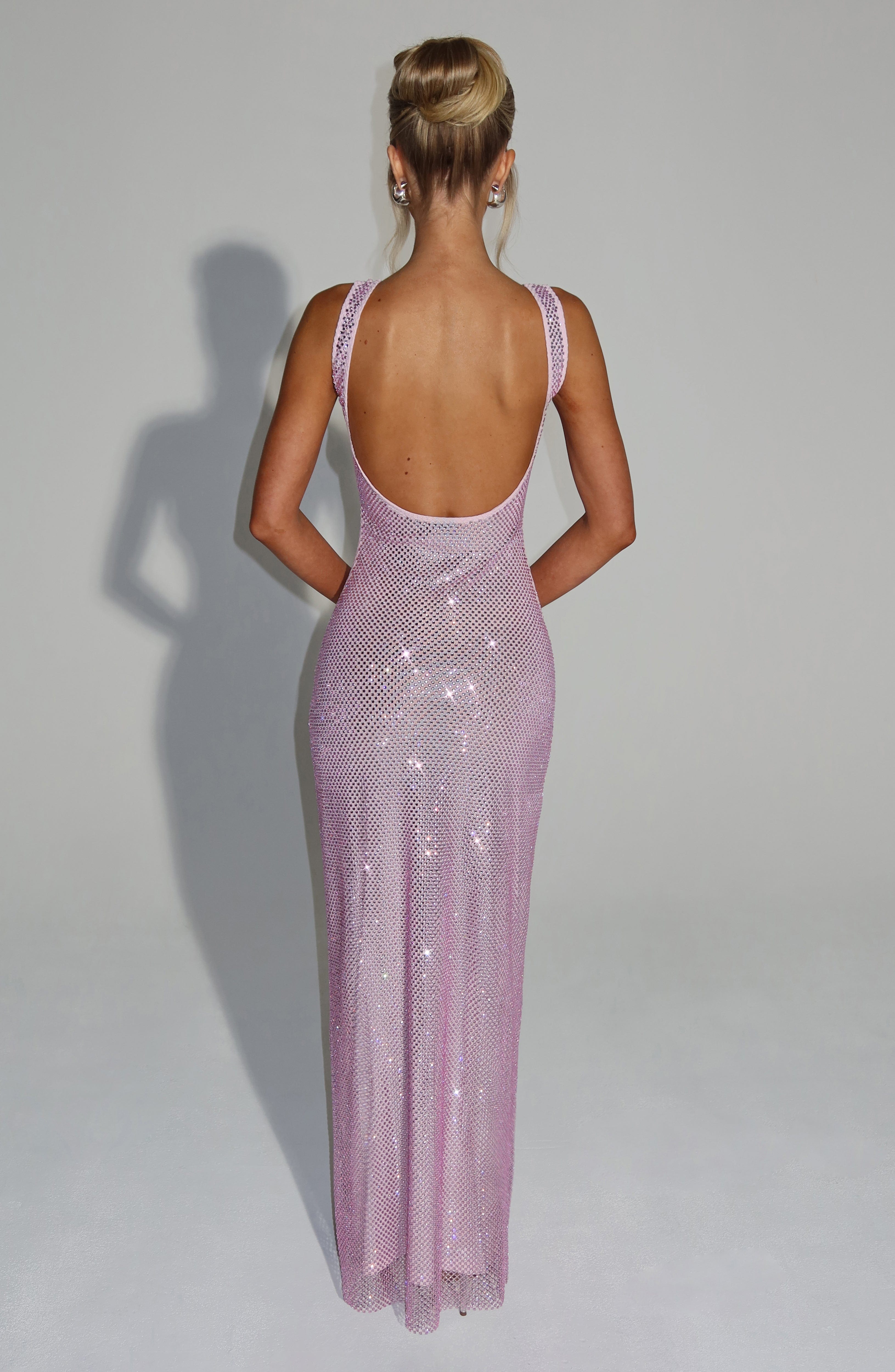 Vestido maxi brillante | Sariel