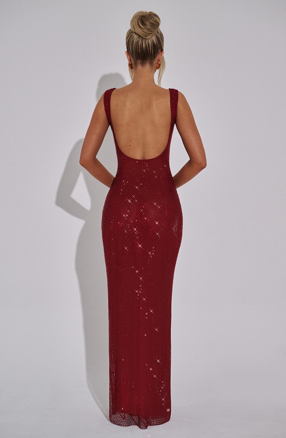 Vestido maxi brillante | Sariel