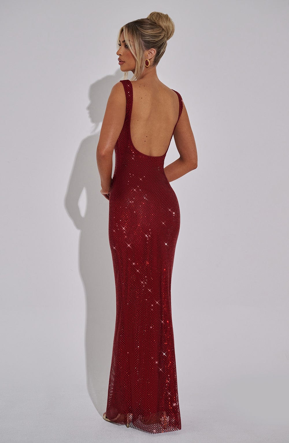 Vestido maxi brillante | Sariel