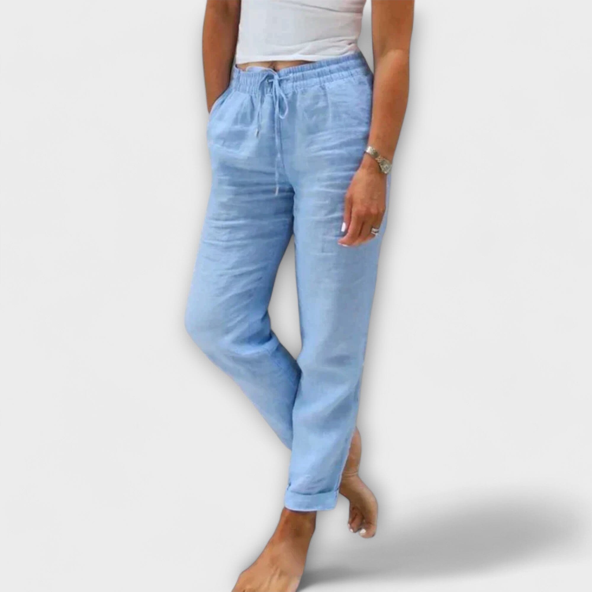 Pantalón de lino ligero | Stacy
