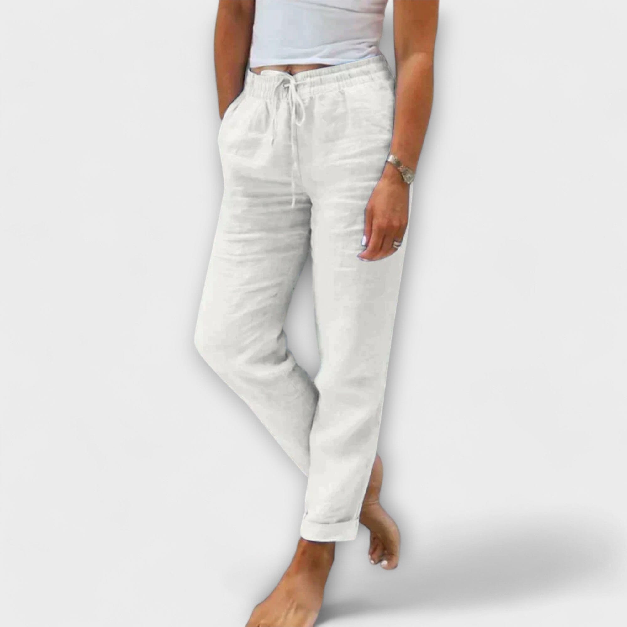 Pantalón de lino ligero | Stacy