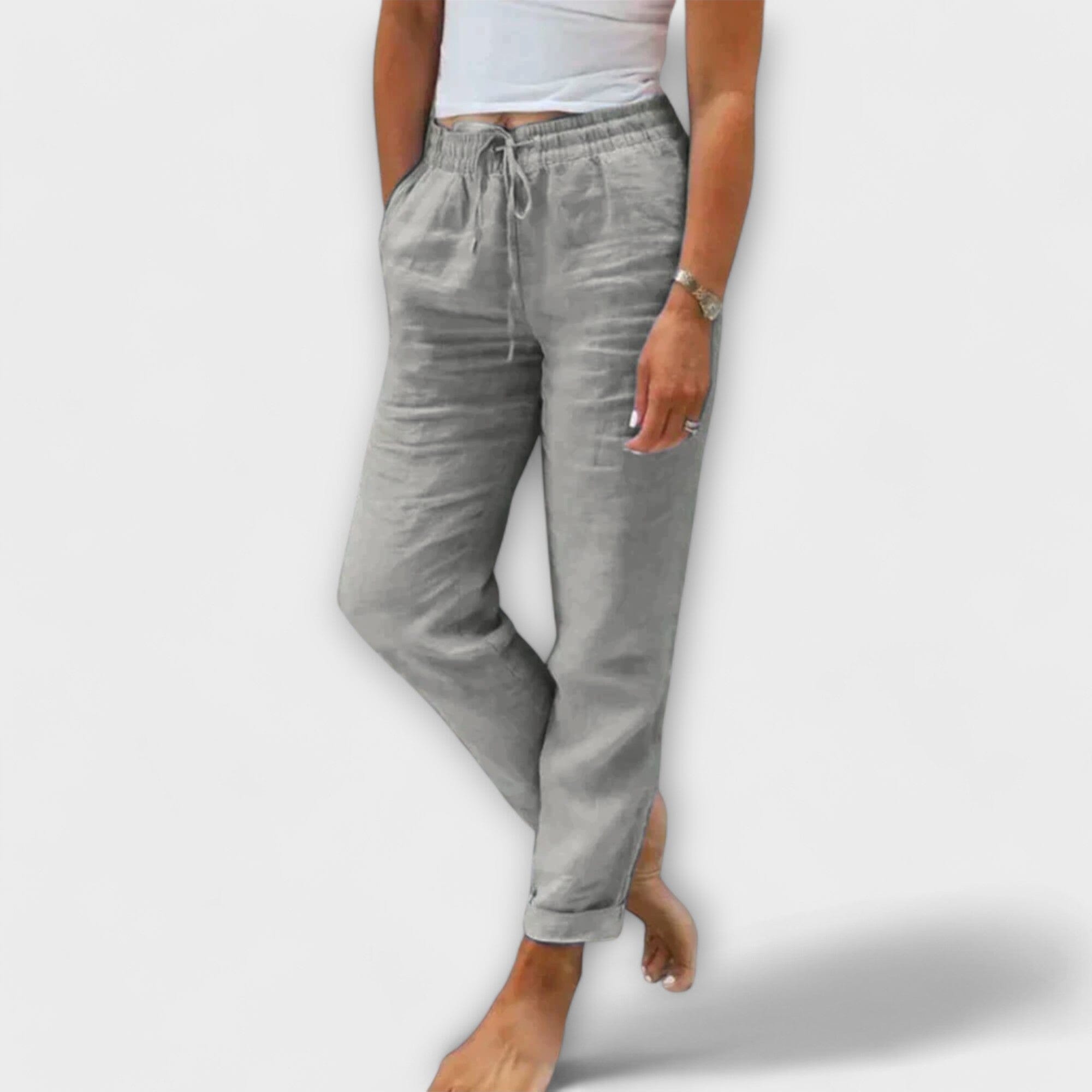 Pantalón de lino ligero | Stacy